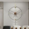 Big Size Modern Wall Watch Interior Mechanism Luxury Simple Design Wall Clocks Restaurant Orologio Da Parete Home Decoration