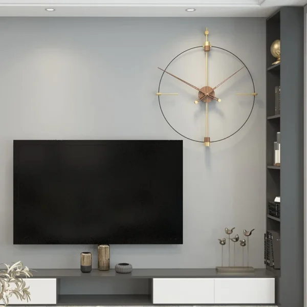 Big Size Modern Wall Watch Interior Mechanism Luxury Simple Design Wall Clocks Restaurant Orologio Da Parete Home Decoration - Image 2